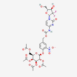 molecular formula C31H34F2N4O18 B8198255 Ssk1 