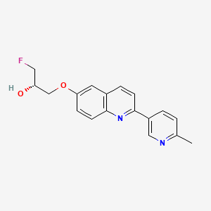 molecular formula C18H17FN2O2 B8198264 THK-5470 CAS No. 2410554-04-8