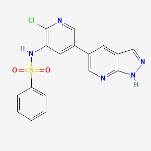 molecular formula C17H12ClN5O2S B8198285 FD223 