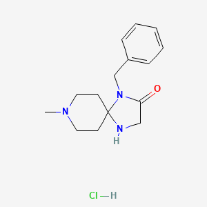 molecular formula C15H22ClN3O B8198288 Simufilam hydrochloride CAS No. 2480226-07-9