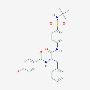 molecular formula C26H28FN3O4S B8198344 (R)-CMPD-39 