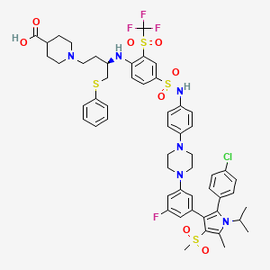 molecular formula C54H59ClF4N6O8S4 B8198347 BM-1244 