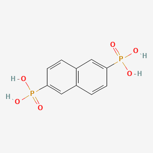 molecular formula C10H10O6P2 B8198583 Naphthalene-2,6-diyldiphosphonic acid 