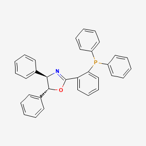 (4R,5R)-2-(2-(Diphenylphosphanyl)phenyl)-4,5-diphenyl-4,5-dihydrooxazole