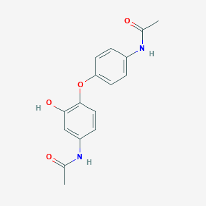 molecular formula C16H16N2O4 B8200199 N-(4-(4-Acetamido-2-hydroxyphenoxy)phenyl)acetamide 