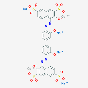 molecular formula C32H14Cu2N4Na4O16S4 B082002 C.I. Direct blue 80 CAS No. 12222-00-3