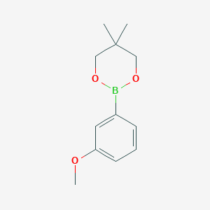 2-(3-Methoxyphenyl)-5,5-dimethyl-1,3,2-dioxaborinane
