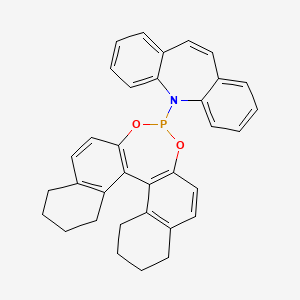 5-(8,9,10,11,12,13,14,15-Octahydrodinaphtho[2,1-d:1',2'-f][1,3,2]dioxaphosphepin-4-yl)-5H-dibenzo[b,f]azepine