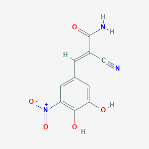 molecular formula C10H7N3O5 B8200537 Entacapone amide 