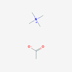 molecular formula C6H15NO2 B082008 Tetramethylammonium acetate CAS No. 10581-12-1