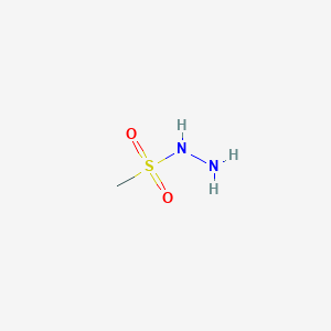 molecular formula CH6N2O2S B082010 Methanesulfonohydrazide CAS No. 10393-86-9