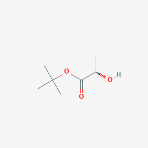 molecular formula C7H14O3 B082014 tert-Butyl (S)-(-)-lactate CAS No. 13650-70-9