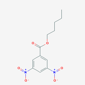 molecular formula C12H14N2O6 B082015 Pentyl 3,5-dinitrobenzoate CAS No. 10478-03-2