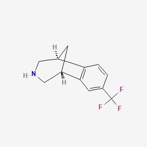 molecular formula C12H12F3N B8201757 CP-601932 
