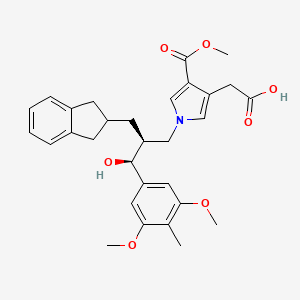 molecular formula C30H35NO7 B8201820 ONO-9780307 