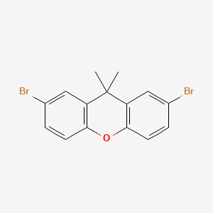 molecular formula C15H12Br2O B8201950 2,7-Dibromo-9,9-dimethyl-9H-xanthene 