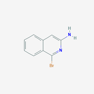 molecular formula C9H7BrN2 B082021 1-溴异喹啉-3-胺 CAS No. 13130-79-5