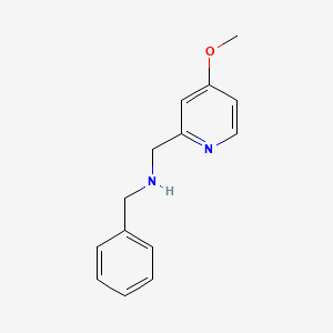 molecular formula C14H16N2O B8202388 Benzyl[(4-methoxypyridin-2-yl)methyl]amine 