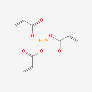 molecular formula C9H9FeO6 B8203383 Feracryl CAS No. 55492-43-8