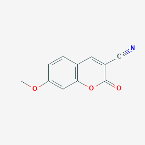 molecular formula C11H7NO3 B082034 3-Cyano-7-methoxycoumarin CAS No. 13229-92-0