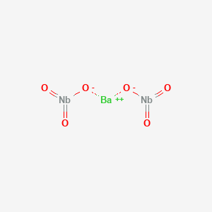 molecular formula BaNb2O6 B8203421 Barium(2+);oxido(dioxo)niobium 