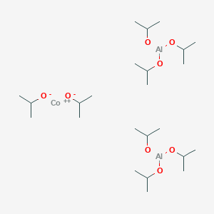 molecular formula C24H56Al2CoO8 B8203436 cobalt(2+);propan-2-olate;tri(propan-2-yloxy)alumane 