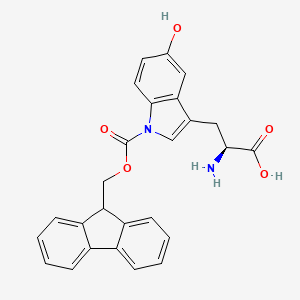 molecular formula C26H22N2O5 B8203829 N-Fmoc-5-hydroxy-l-tryptophan 
