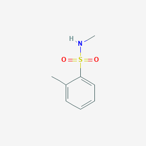 molecular formula C8H11NO2S B082039 N,2-dimethylbenzenesulfonamide CAS No. 13440-22-7