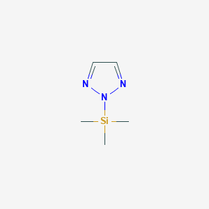molecular formula C5H11N3Si B082041 2-Trimethylsilyl-1,2,3-triazole CAS No. 13518-80-4