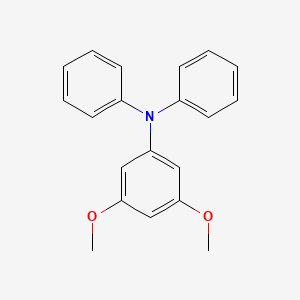 molecular formula C20H19NO2 B8204489 3,5-dimethoxy-N,N-diphenylaniline 