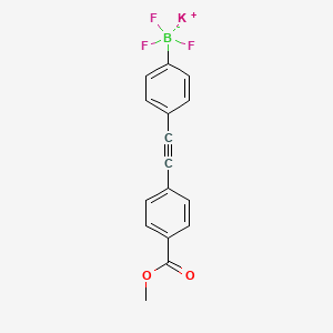 molecular formula C16H11BF3KO2 B8204760 MFCD28964123 