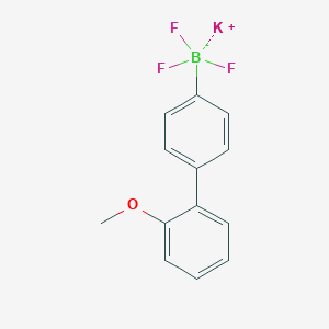 molecular formula C13H11BF3KO B8204818 Potassium(2'-Methoxy-[1,1'-biphenyl]-4-yl)trifluoroborate 
