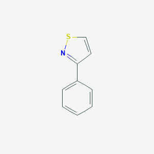 molecular formula C9H7NS B082050 3-Phenylisothiazole CAS No. 10514-34-8