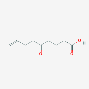 molecular formula C9H14O3 B8205244 8-Nonenoic acid, 5-oxo- CAS No. 32764-92-4