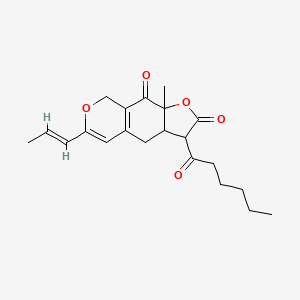 molecular formula C21H26O5 B8205255 Monascoflavin 