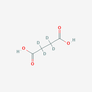 molecular formula C4H6O4 B082054 Succinic acid-2,2,3,3-d4 CAS No. 14493-42-6