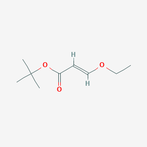 molecular formula C9H16O3 B8206590 t-Butyl 3-Ethoxyacrylate 