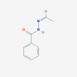 molecular formula C9H10N2O B082068 N-[(Z)-ethylideneamino]benzamide CAS No. 14850-80-7