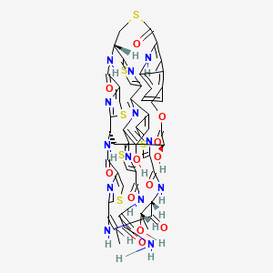 molecular formula C51H43N13O12S6 B8206819 Nosiheptidum 