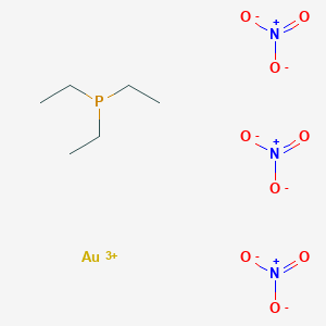 Triethylphosphine gold nitrate