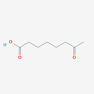 molecular formula C8H14O3 B082073 7-Oxooctanoic acid CAS No. 14112-98-2