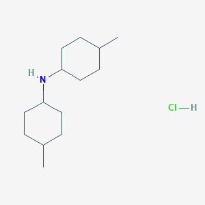 molecular formula C14H28ClN B8207904 Bis(4-methylcyclohexyl)amine hydrochloride CAS No. 879670-30-1