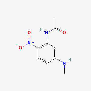 N-[5-(methylamino)-2-nitrophenyl]acetamide