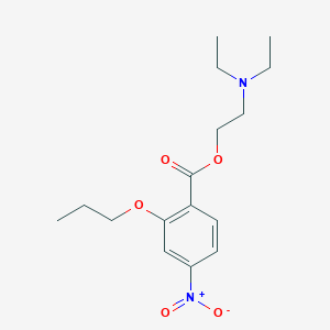 2-(Diethylamino)ethyl 4-nitro-2-propoxybenzoate