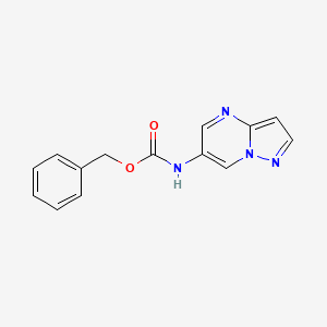benzyl N-pyrazolo[1,5-a]pyrimidin-6-ylcarbamate