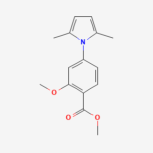 Methyl 4-(2,5-dimethylpyrrol-1-yl)-2-methoxybenzoate