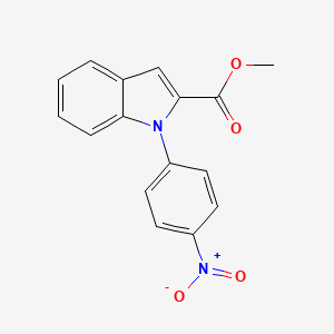 Methyl 1-(4-nitrophenyl)indole-2-carboxylate