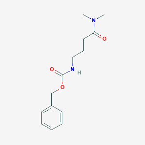 molecular formula C14H20N2O3 B8208097 Benzyl N-[3-(dimethylcarbamoyl)propyl]carbamate 