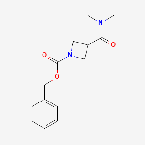 Benzyl 3-(dimethylcarbamoyl)azetidine-1-carboxylate