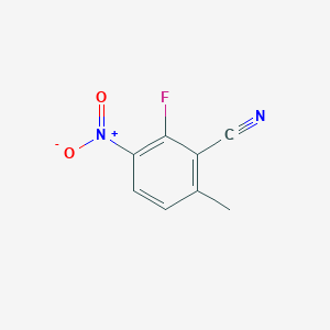 2-Fluoro-6-methyl-3-nitrobenzonitrile